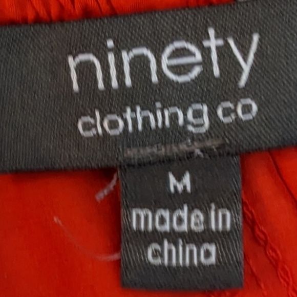 Pre-owned Ninety Clothing co sleeveless shirt size medium, TG - Picture 3 of 3